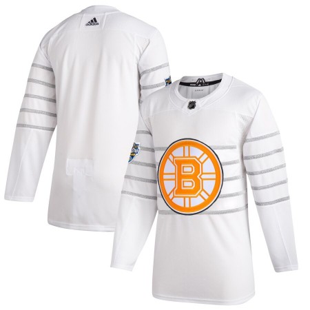 Boston Bruins Blank Wit Adidas 2020 NHL All-Star Authentic Shirt - Mannen